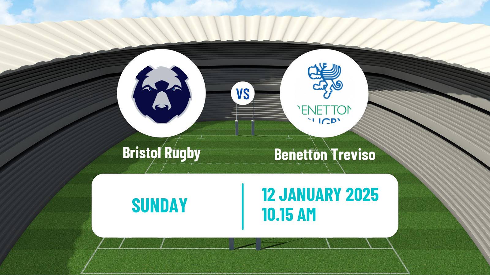 Rugby union European Rugby Champions Cup Bristol Rugby - Benetton Treviso