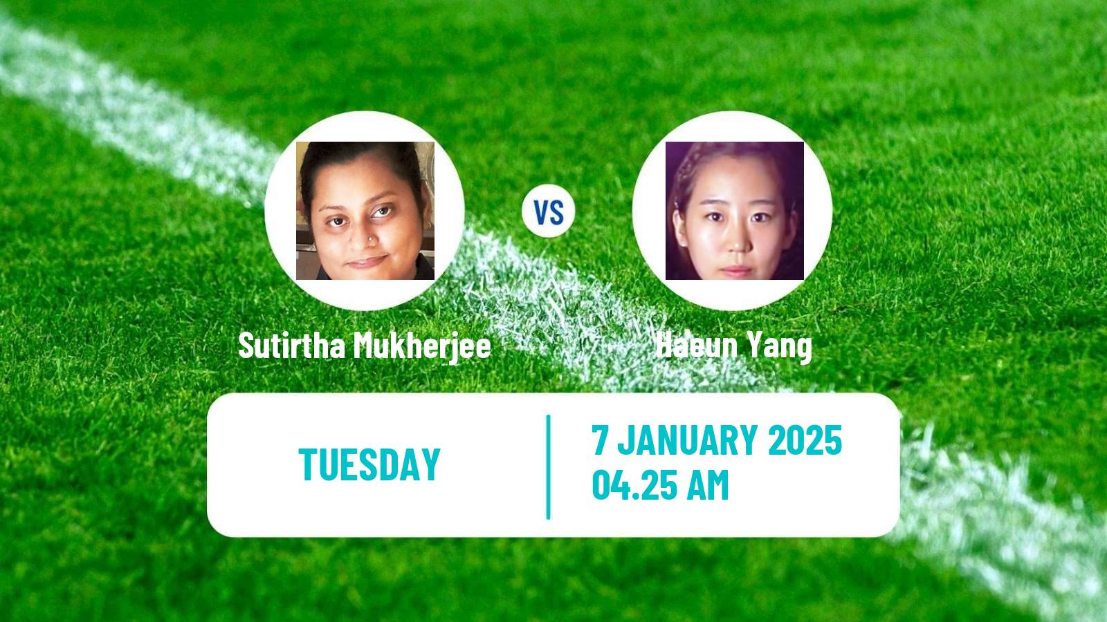 Table tennis Wtt Star Contender Doha Women Sutirtha Mukherjee - Haeun Yang