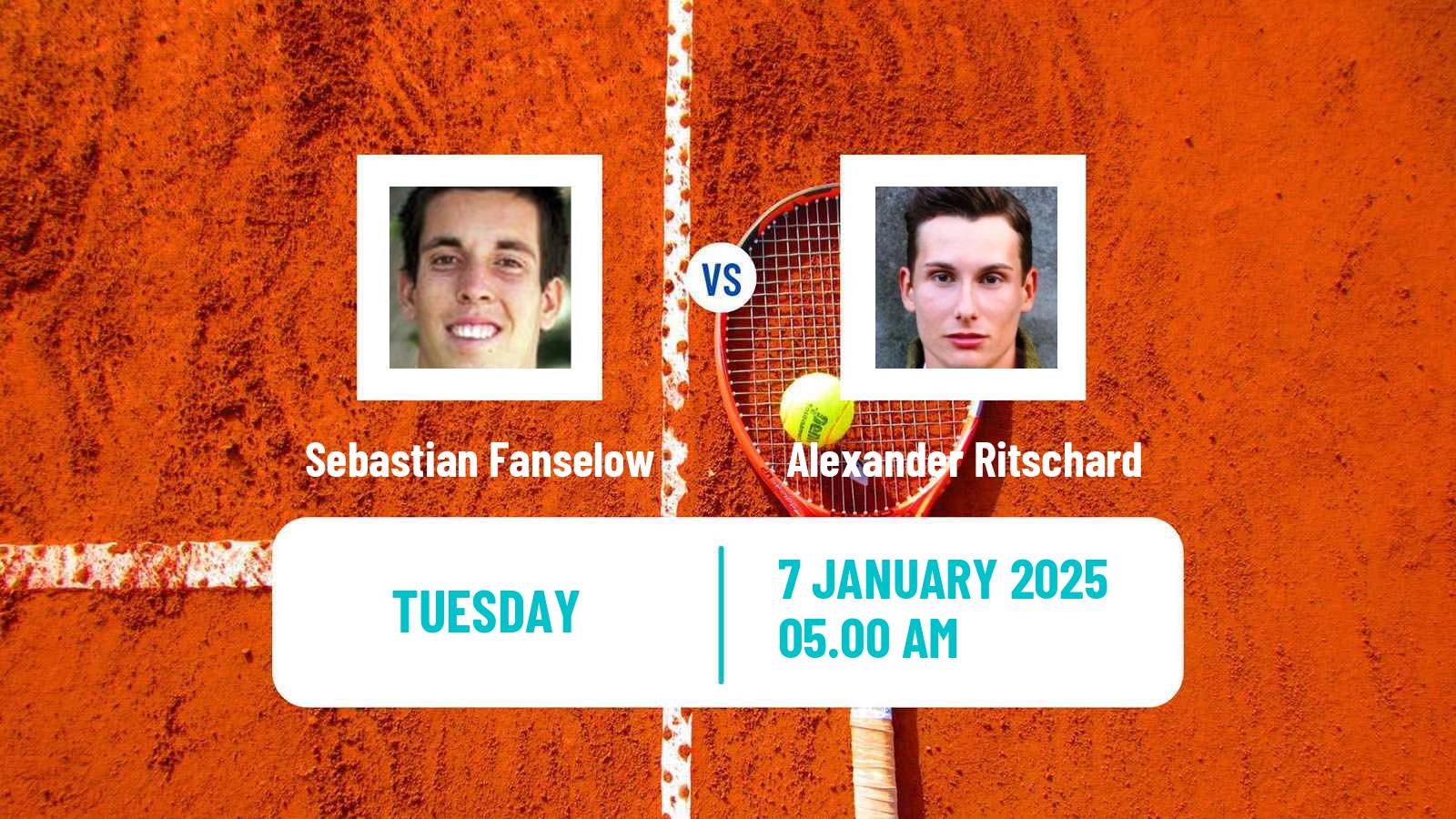 Tennis Oeiras Challenger Men Sebastian Fanselow - Alexander Ritschard