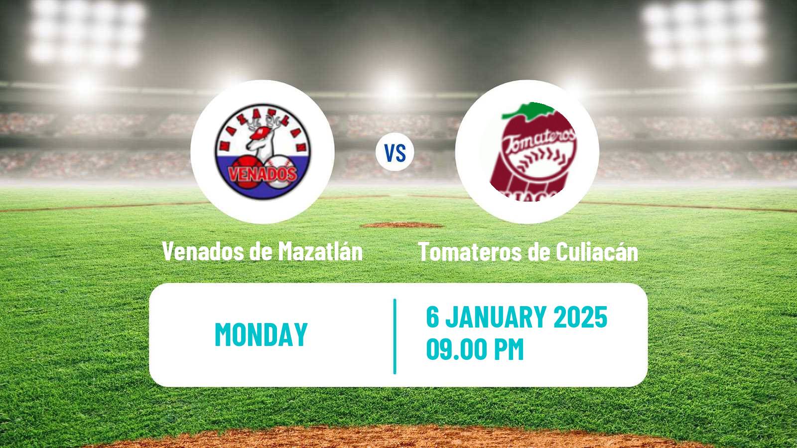 Baseball LMP Venados de Mazatlán - Tomateros de Culiacán