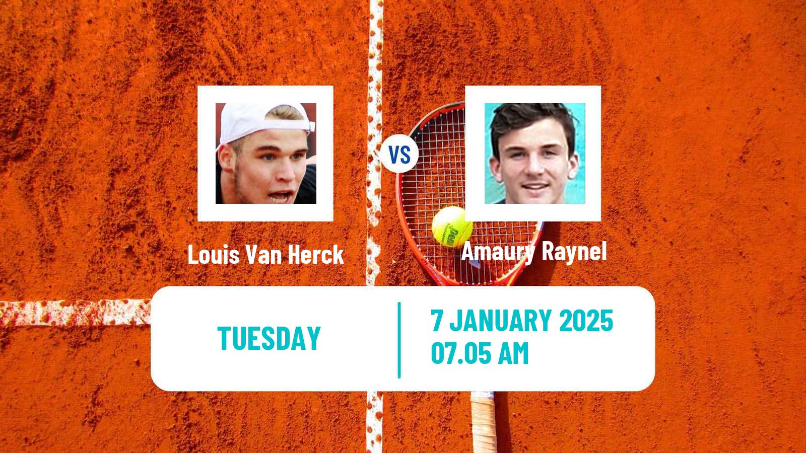 Tennis ITF M25 Hazebrouck Men Louis Van Herck - Amaury Raynel