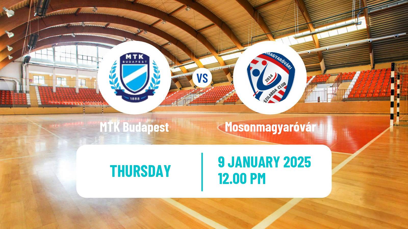 Handball Hungarian Division 1 Handball Women MTK Budapest - Mosonmagyaróvár