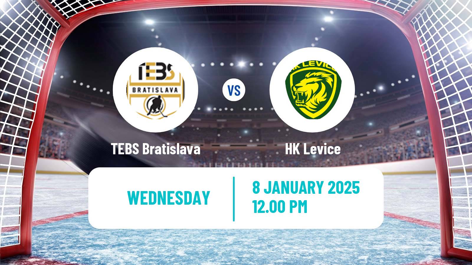 Hockey Slovak 1 Liga Hockey TEBS Bratislava - Levice