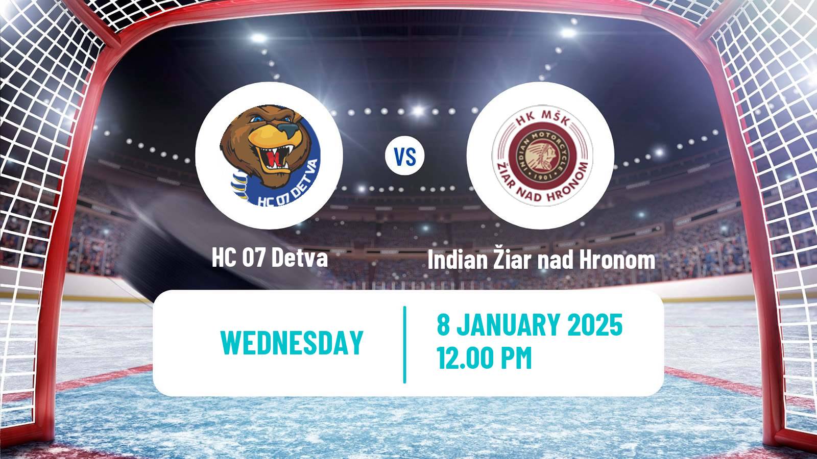 Hockey Slovak 1 Liga Hockey Detva - Indian Žiar nad Hronom