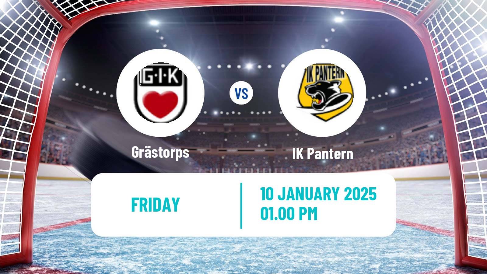 Hockey Swedish HockeyEttan Sodra Var Grästorps - Pantern