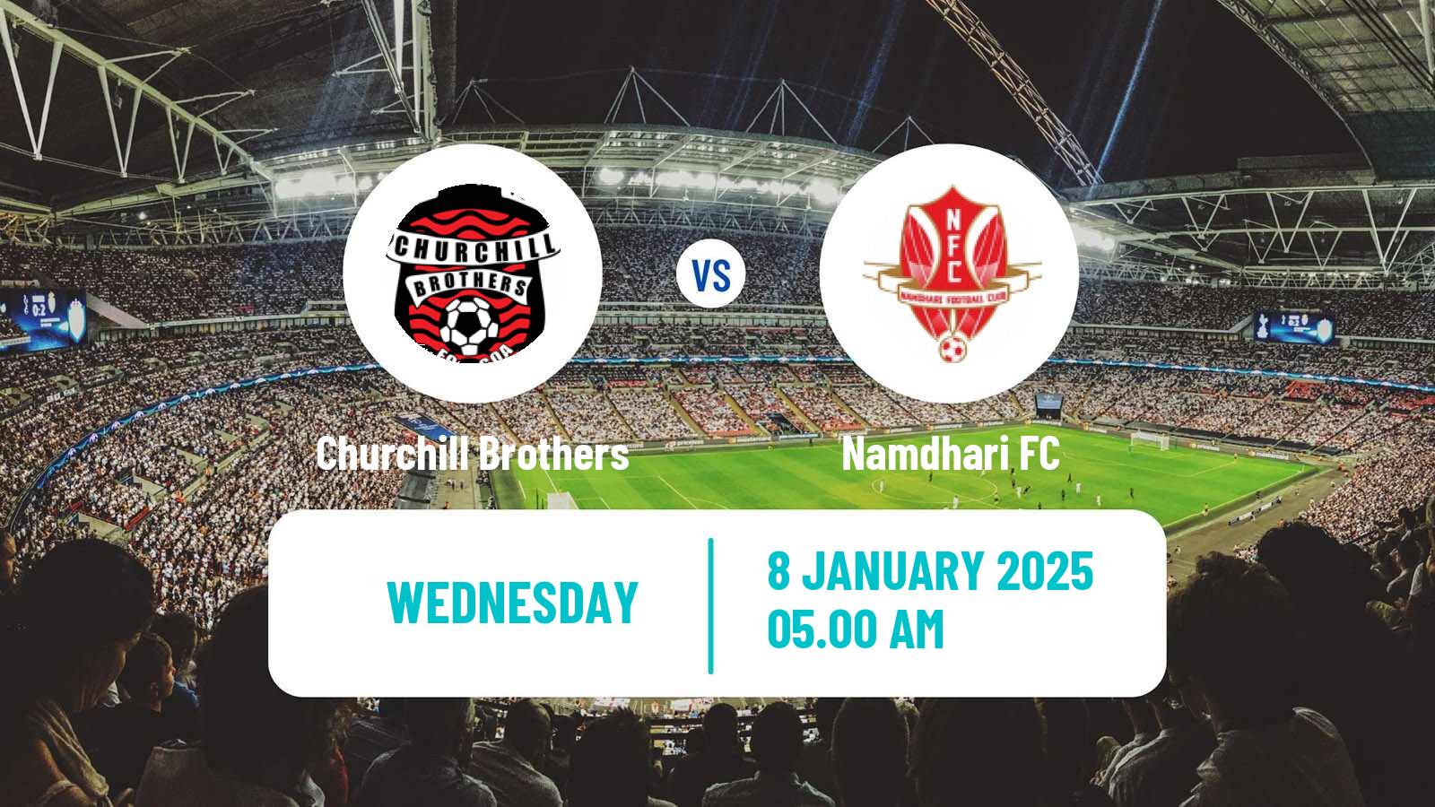 Soccer Indian I-League Churchill Brothers - Namdhari