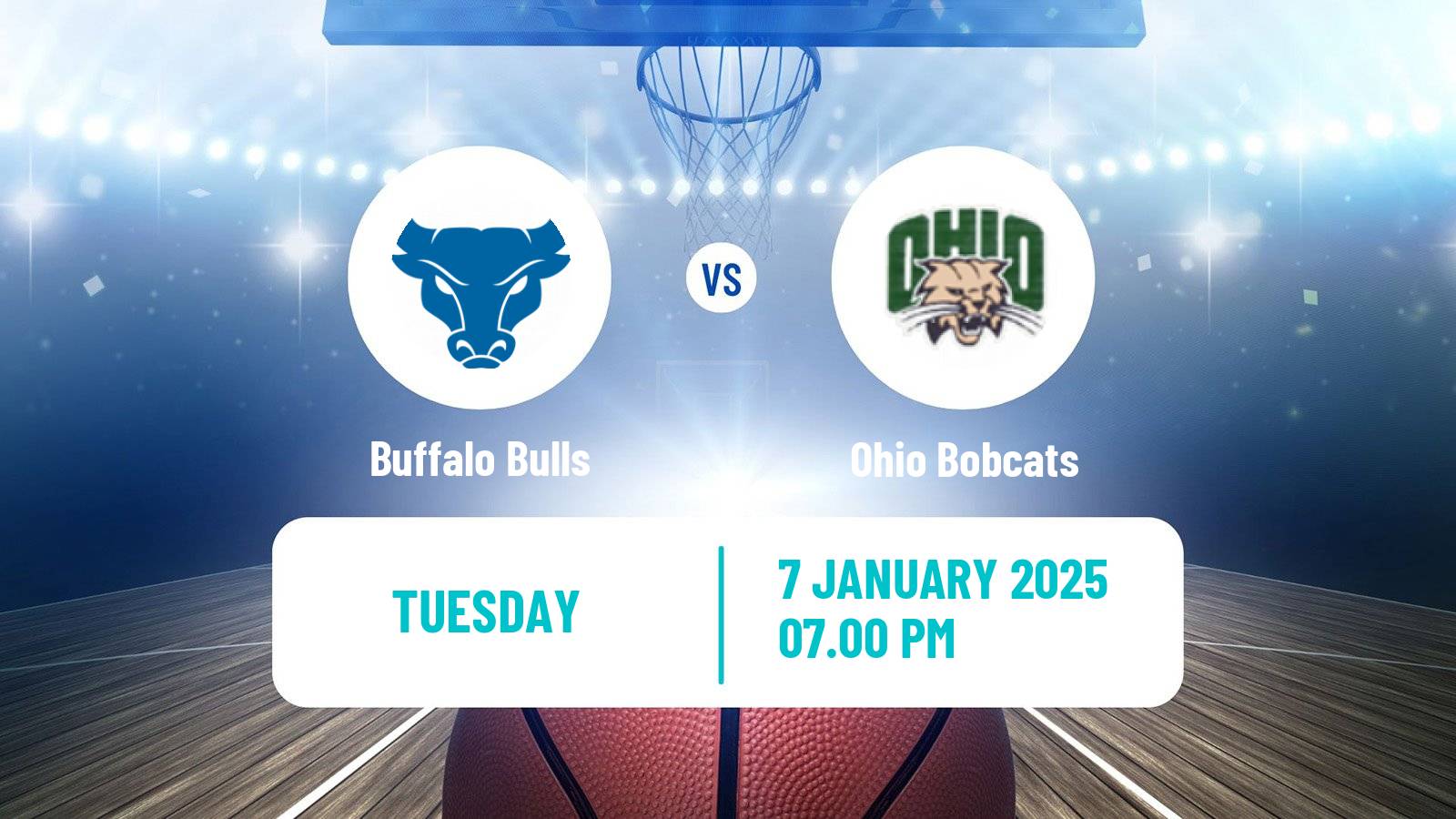 Basketball NCAA College Basketball Buffalo Bulls - Ohio Bobcats