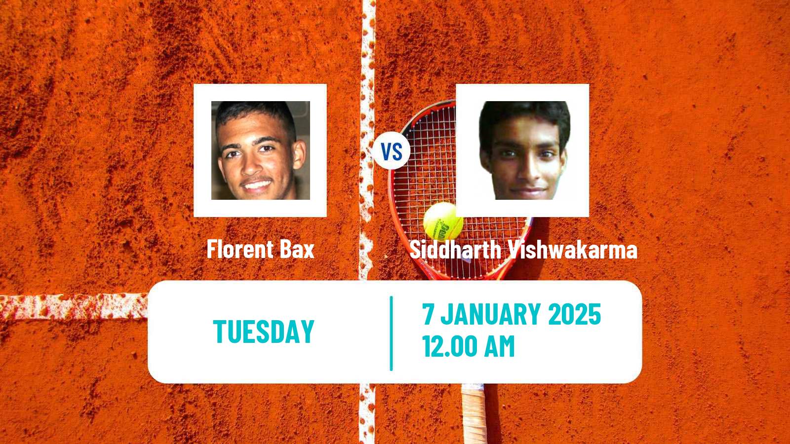 Tennis ITF M25 Bhopal Men Florent Bax - Siddharth Vishwakarma