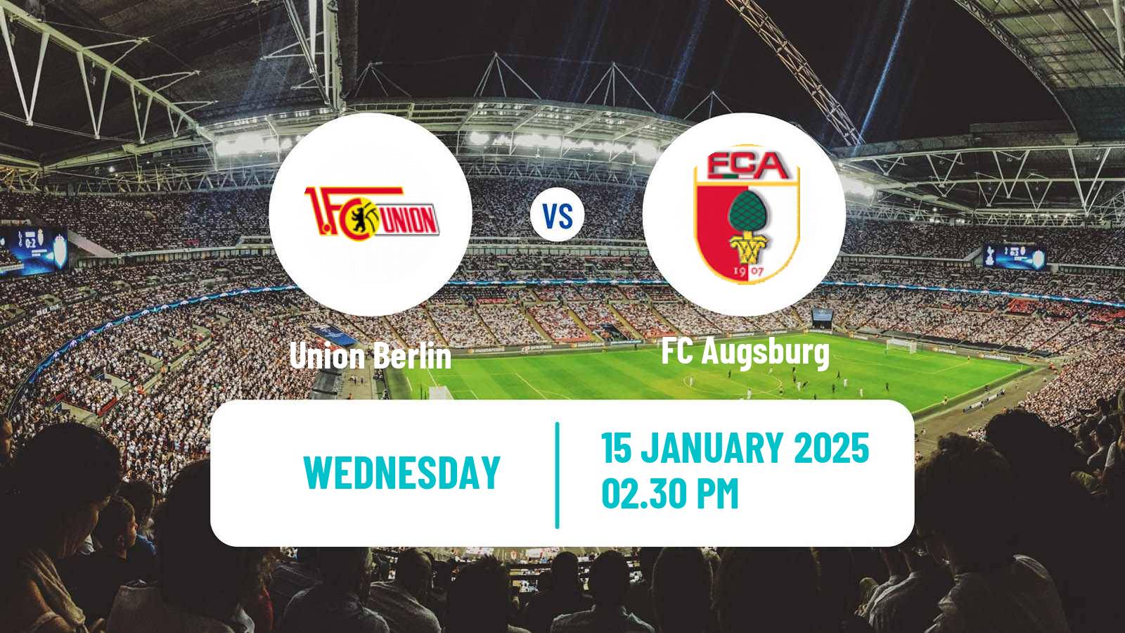 Soccer German Bundesliga Union Berlin - Augsburg