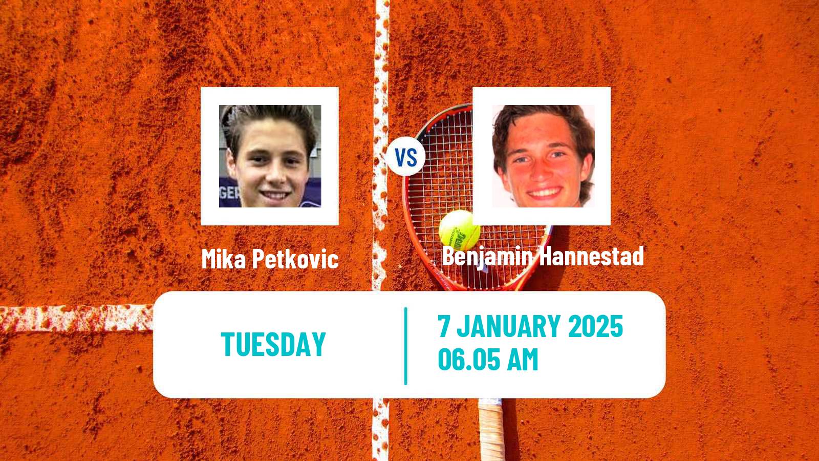 Tennis ITF M15 Oslo Men Mika Petkovic - Benjamin Hannestad