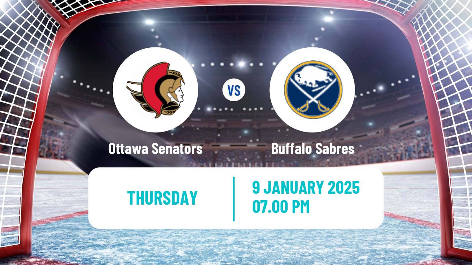 Hockey NHL Ottawa Senators - Buffalo Sabres