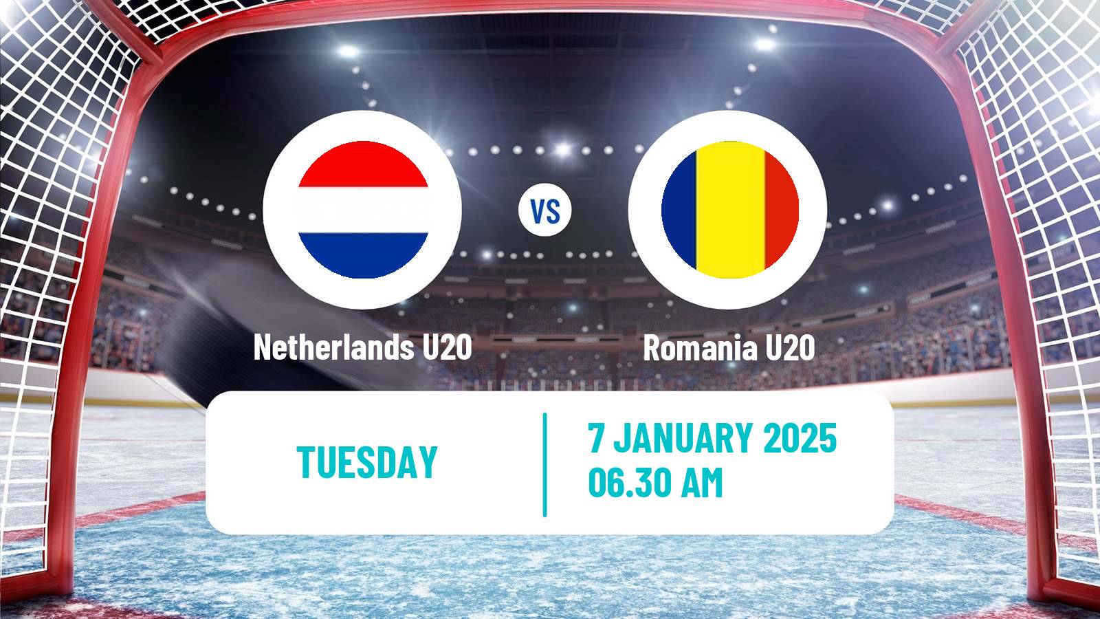 Hockey IIHF World U20 Championship IIA Netherlands U20 - Romania U20