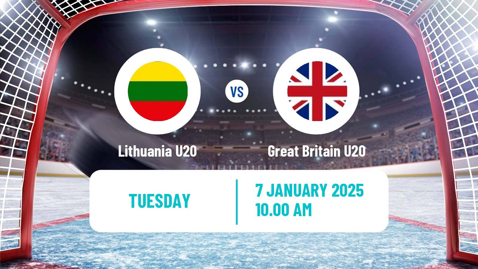 Hockey IIHF World U20 Championship IIA Lithuania U20 - Great Britain U20