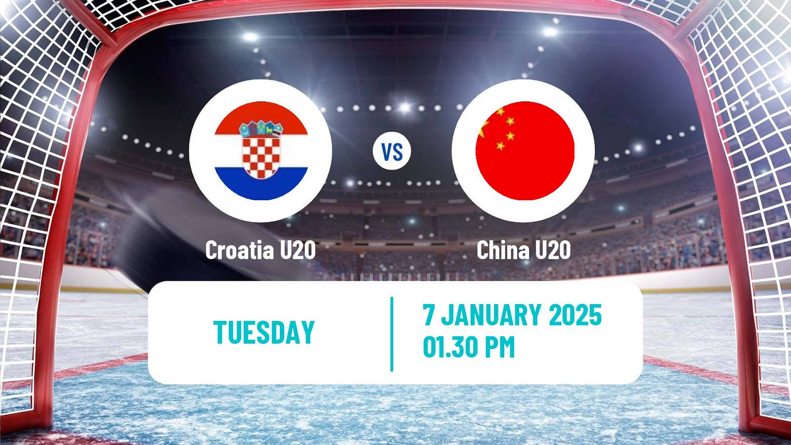 Hockey IIHF World U20 Championship IIA Croatia U20 - China U20