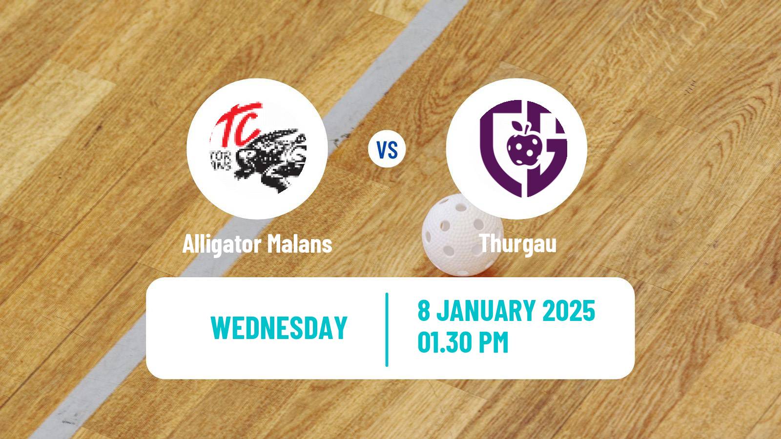 Floorball Swiss NLA Floorball Alligator Malans - Thurgau