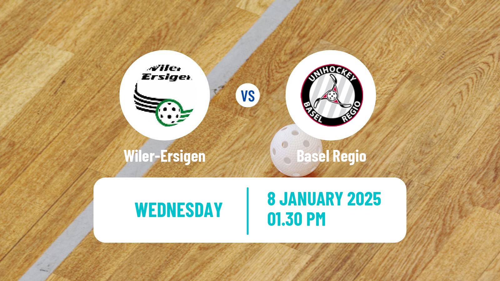 Floorball Swiss NLA Floorball Wiler-Ersigen - Basel Regio