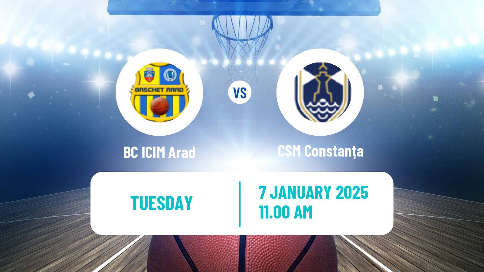 Basketball Romanian Liga National Basketball Women ICIM Arad - CSM Constanța