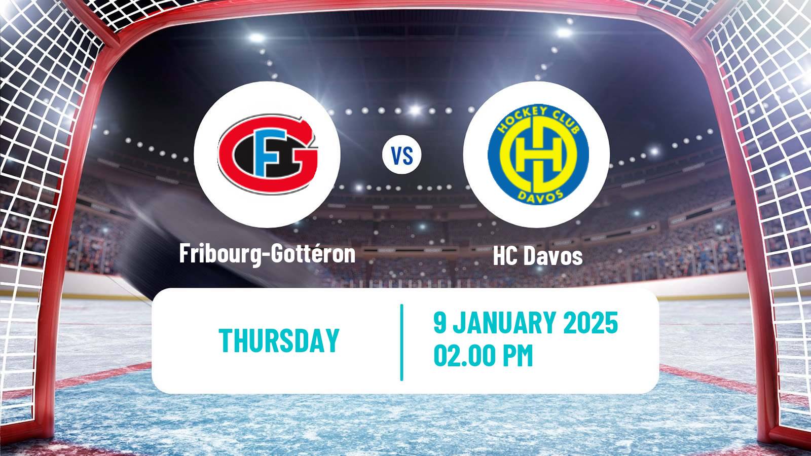 Hockey Swiss National League Hockey Fribourg-Gottéron - Davos