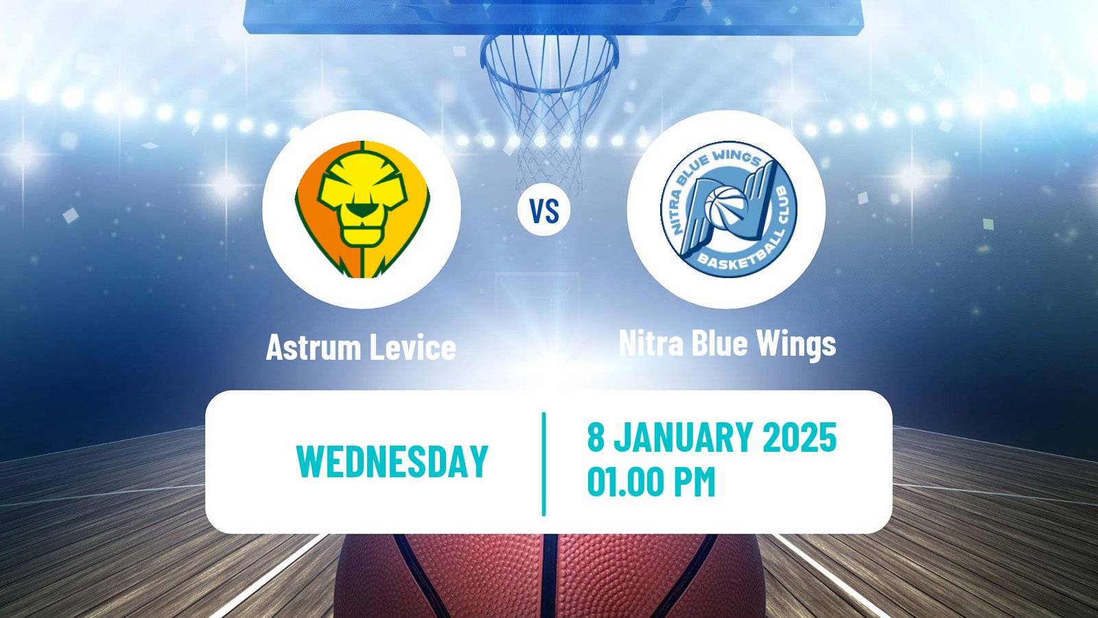 Basketball Slovak Extraliga Basketball Astrum Levice - Nitra Blue Wings