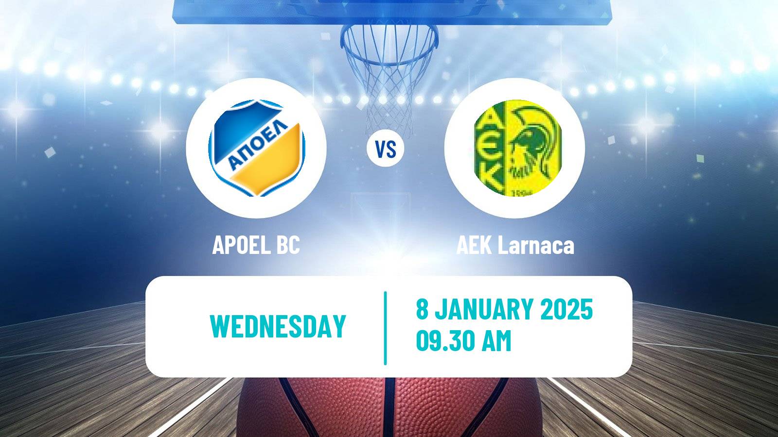 Basketball Cypriot Division A Basketball APOEL - AEK Larnaca