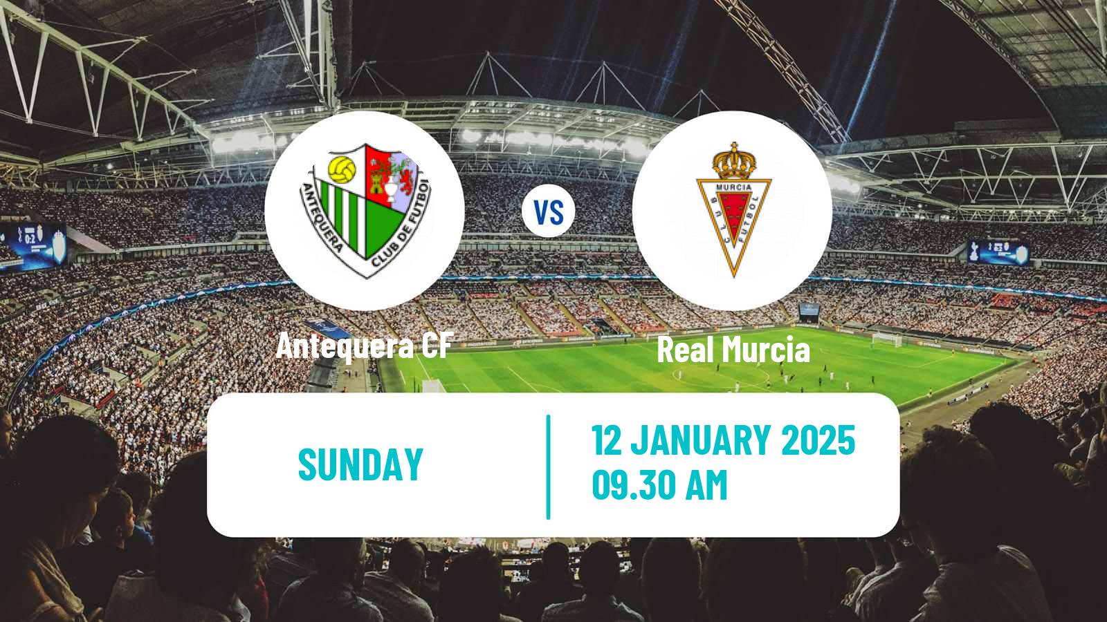 Soccer Spanish Primera RFEF Group 2 Antequera - Real Murcia