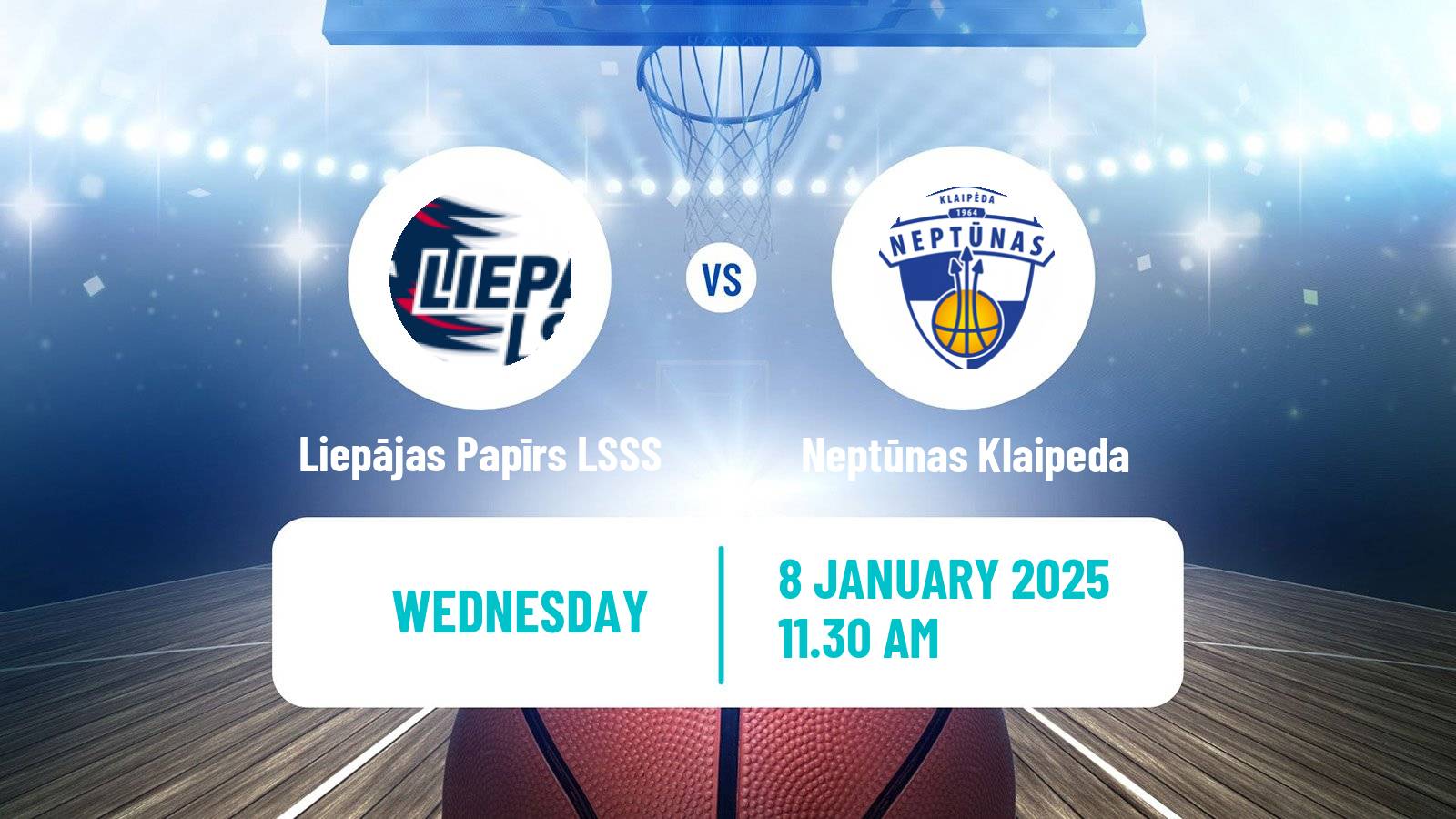 Basketball WBBL Liepājas Papīrs LSSS - Neptūnas Klaipeda