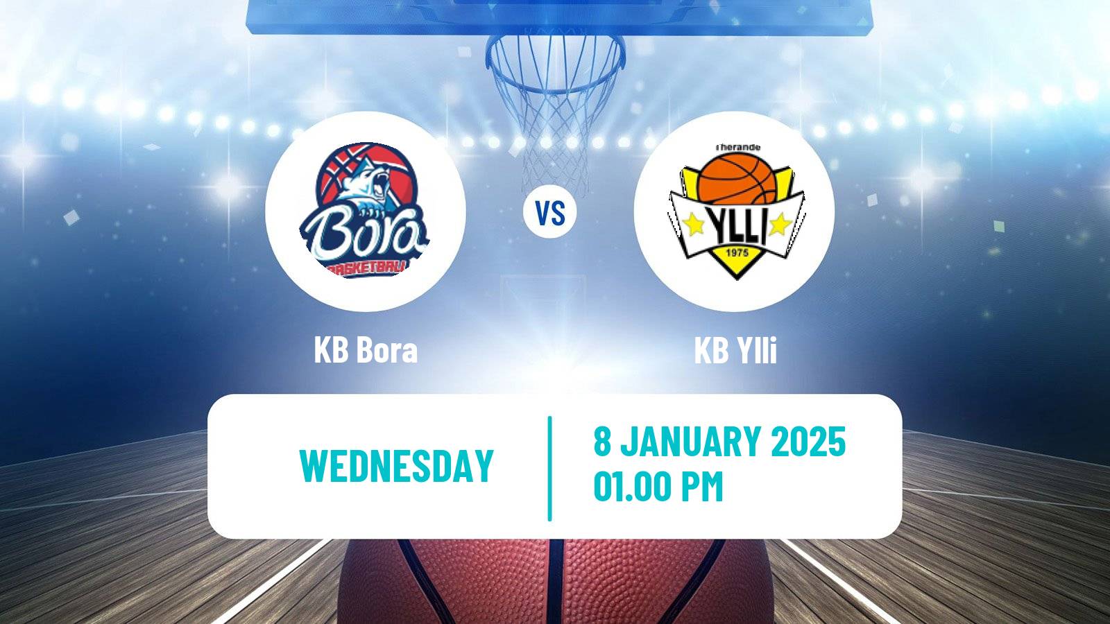 Basketball Kosovo Superliga Basketball Bora - Ylli