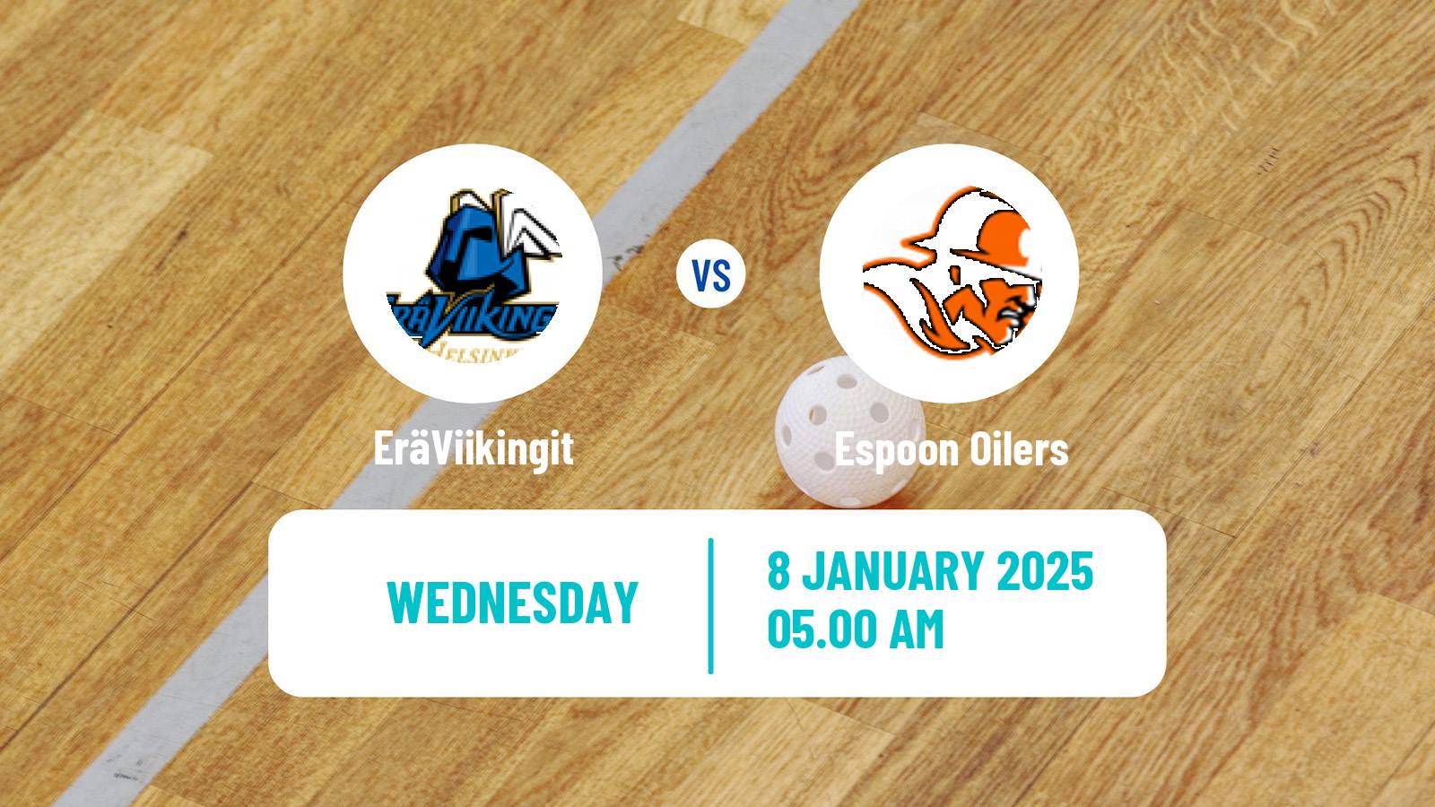 Floorball Finnish F-Liiga EräViikingit - Espoon Oilers