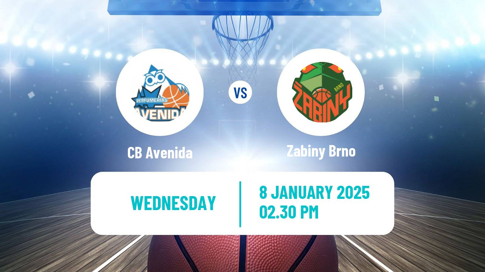 Basketball Euroleague Women CB Avenida - Zabiny Brno