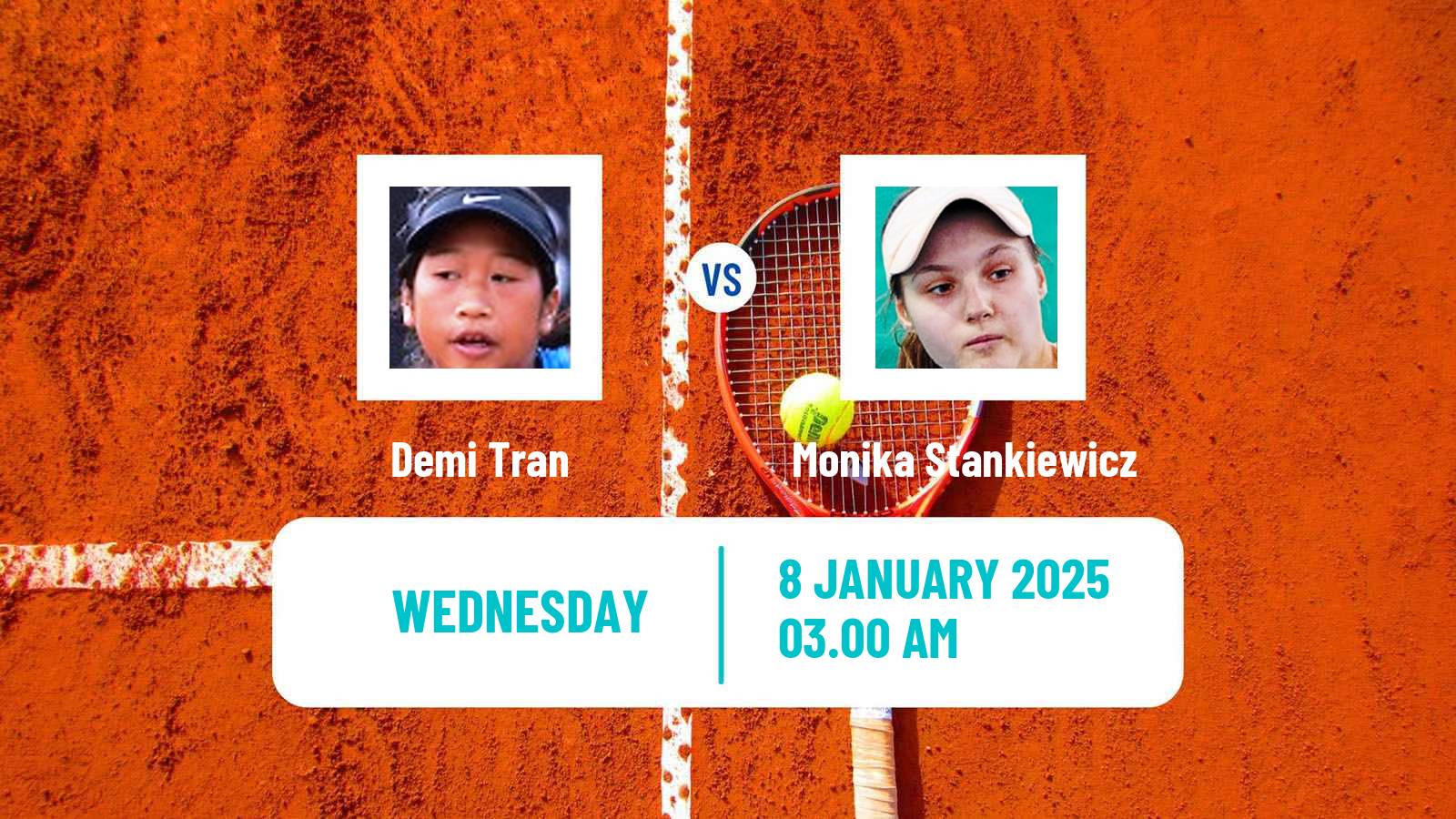 Tennis ITF W35 Nairobi 2 Women Demi Tran - Monika Stankiewicz