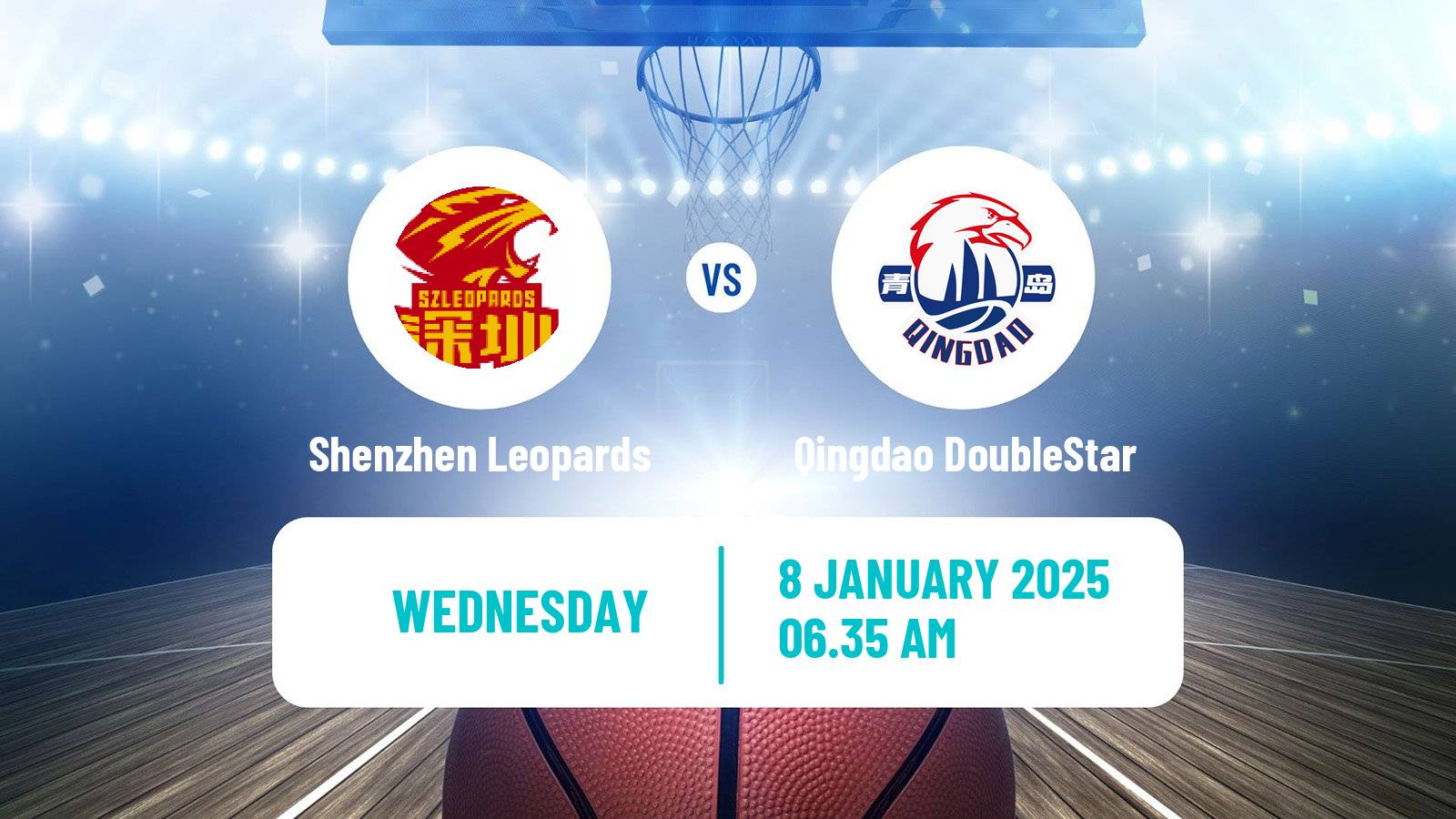 Basketball CBA Shenzhen Leopards - Qingdao DoubleStar