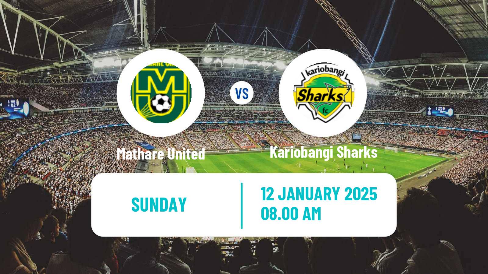 Soccer Kenyan Premier League Mathare United - Kariobangi Sharks