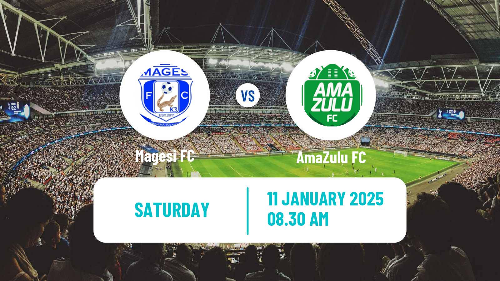 Soccer South African Premier Soccer League Magesi - AmaZulu