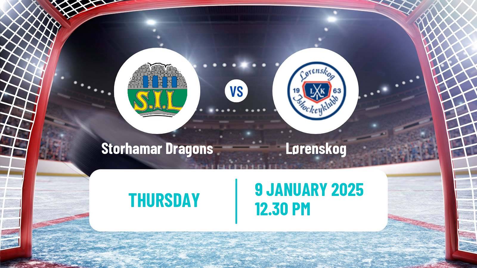 Hockey Norwegian Ligaen Hockey Storhamar Dragons - Lørenskog