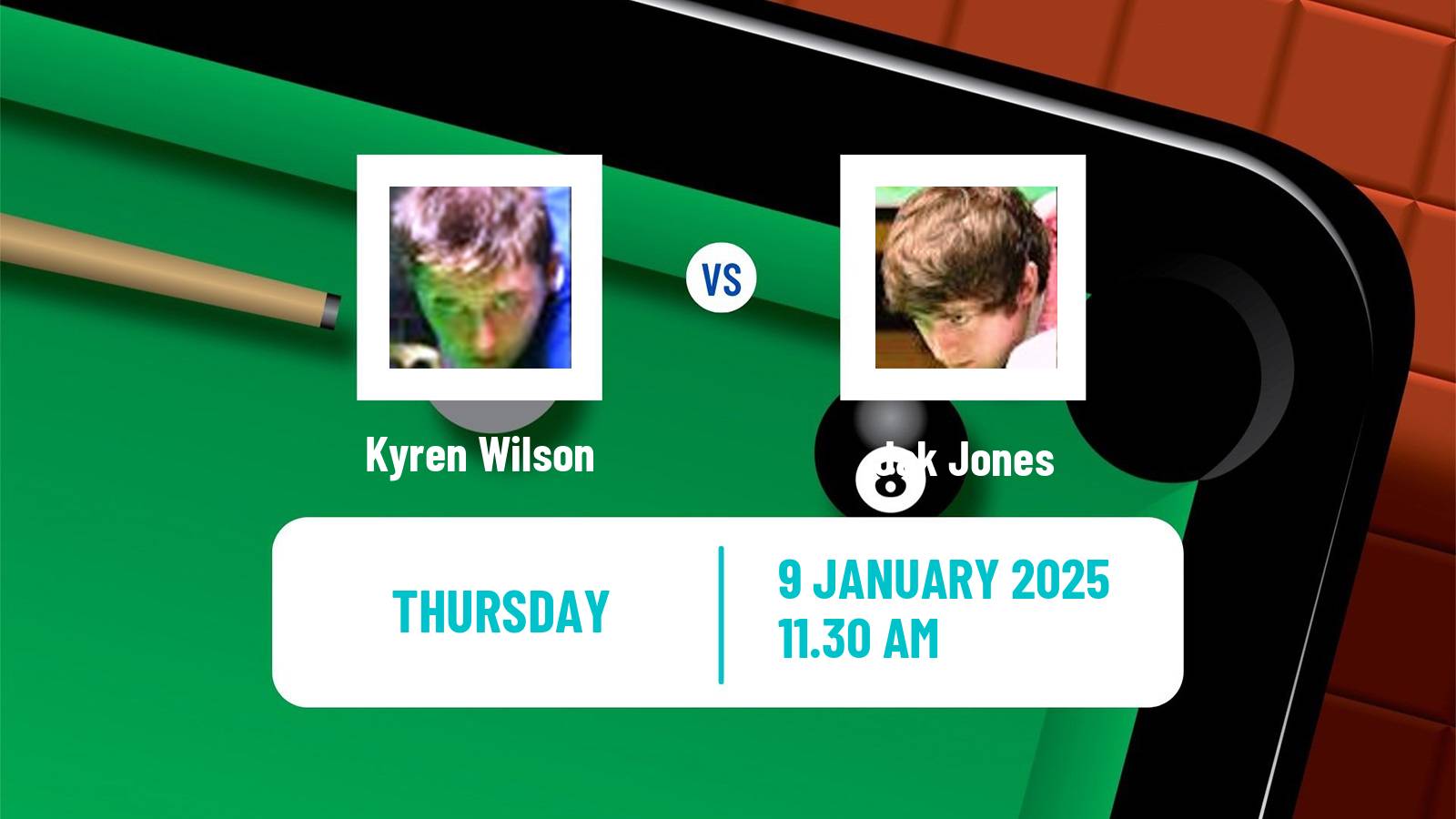 Snooker Championship League Kyren Wilson - Jak Jones