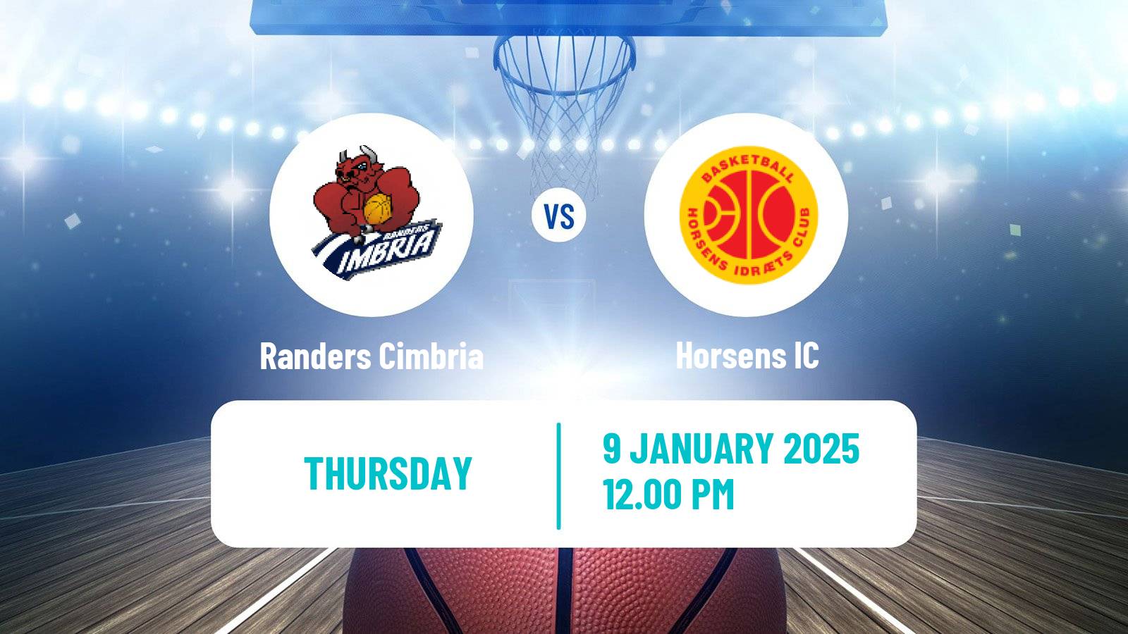 Basketball Danish Basketligaen Randers Cimbria - Horsens