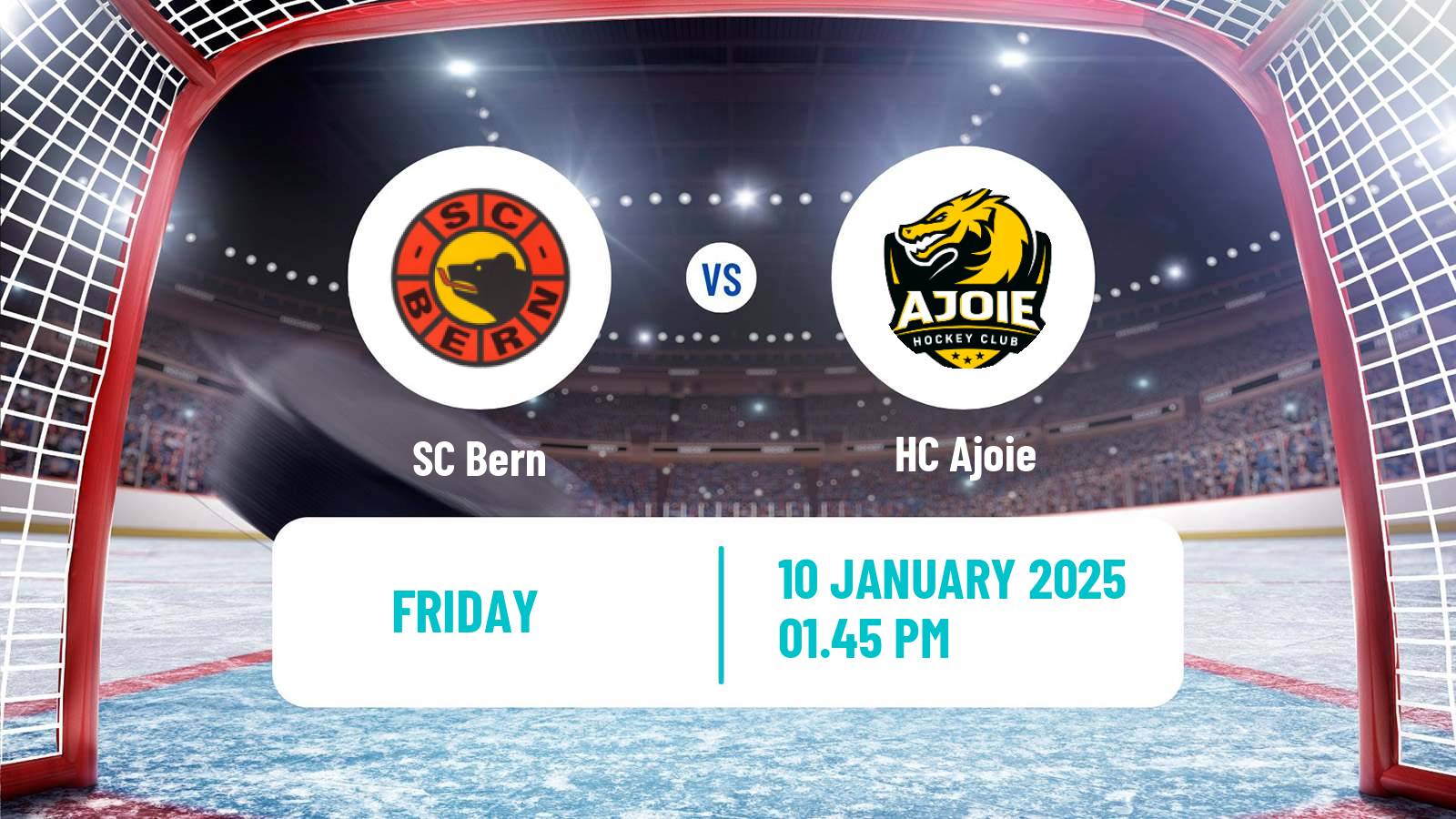 Hockey Swiss National League Hockey Bern - Ajoie