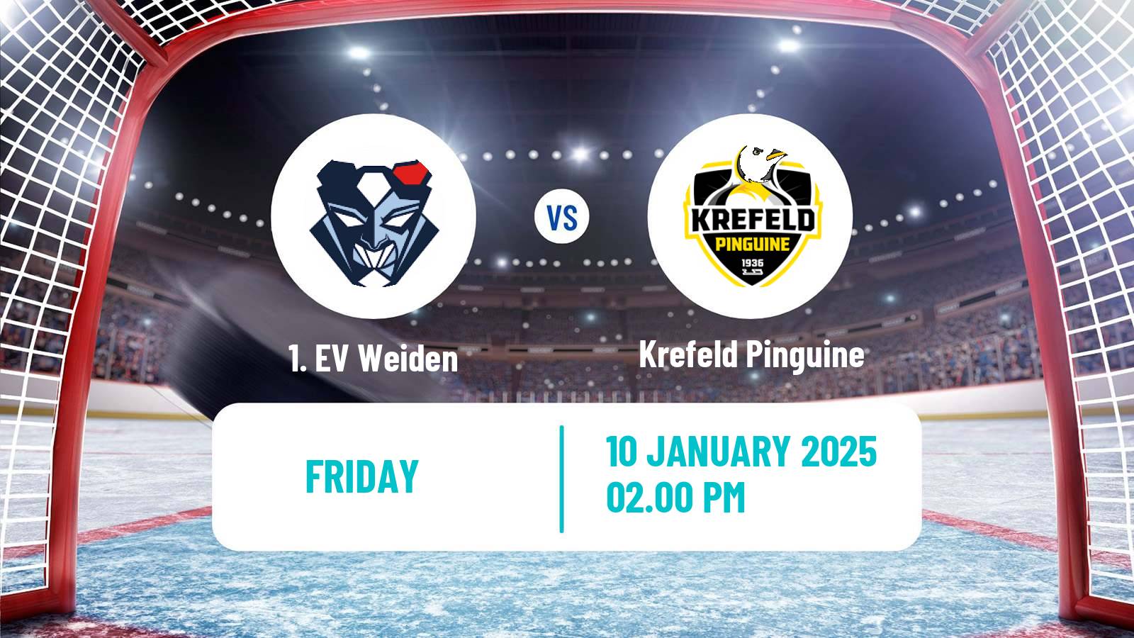 Hockey German DEL2 Weiden - Krefeld Pinguine