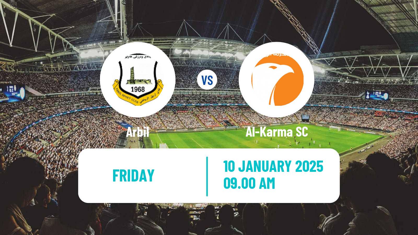 Soccer Iraqi Premier League Arbil - Al-Karma