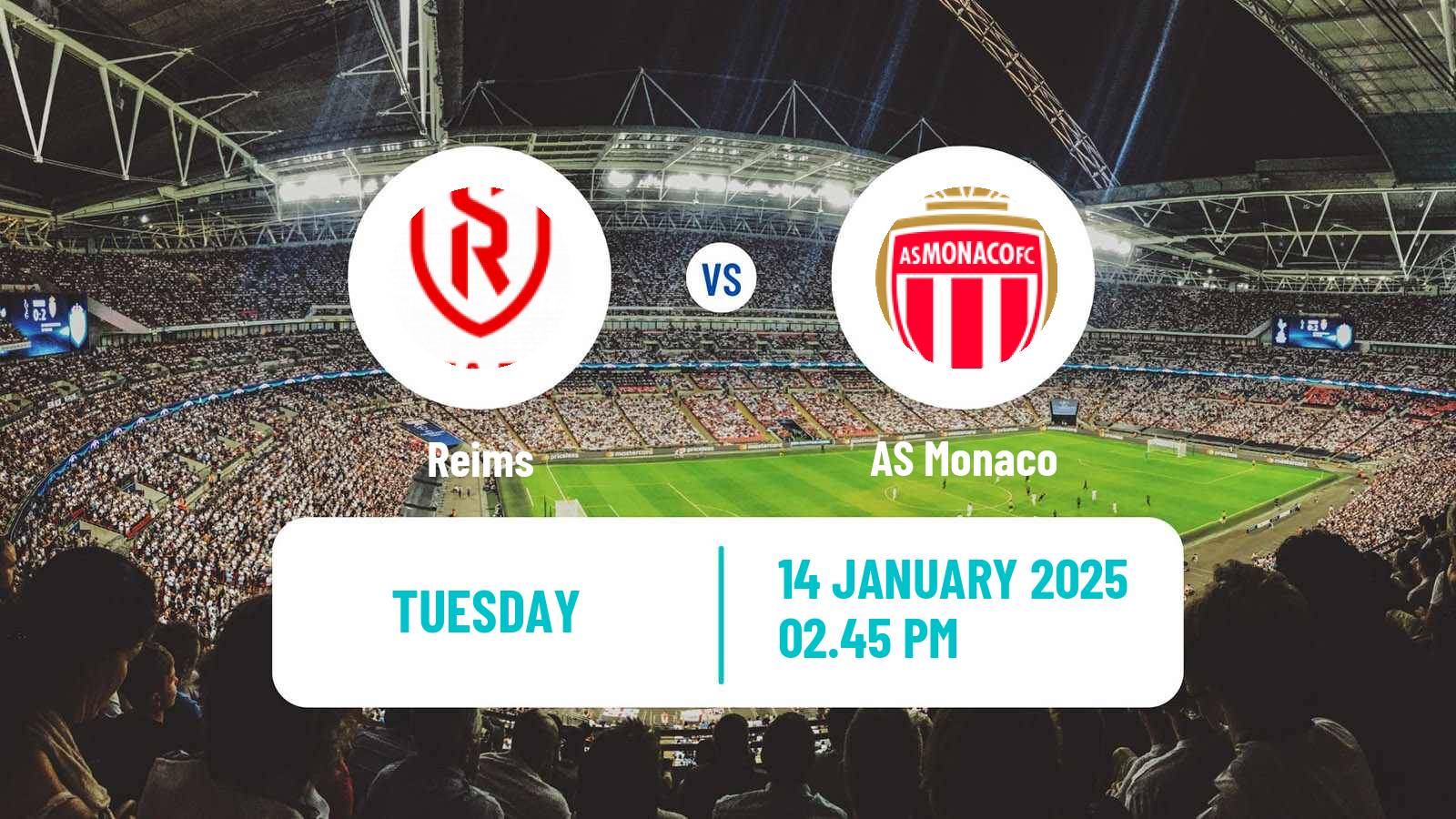 Soccer Coupe De France Reims - Monaco