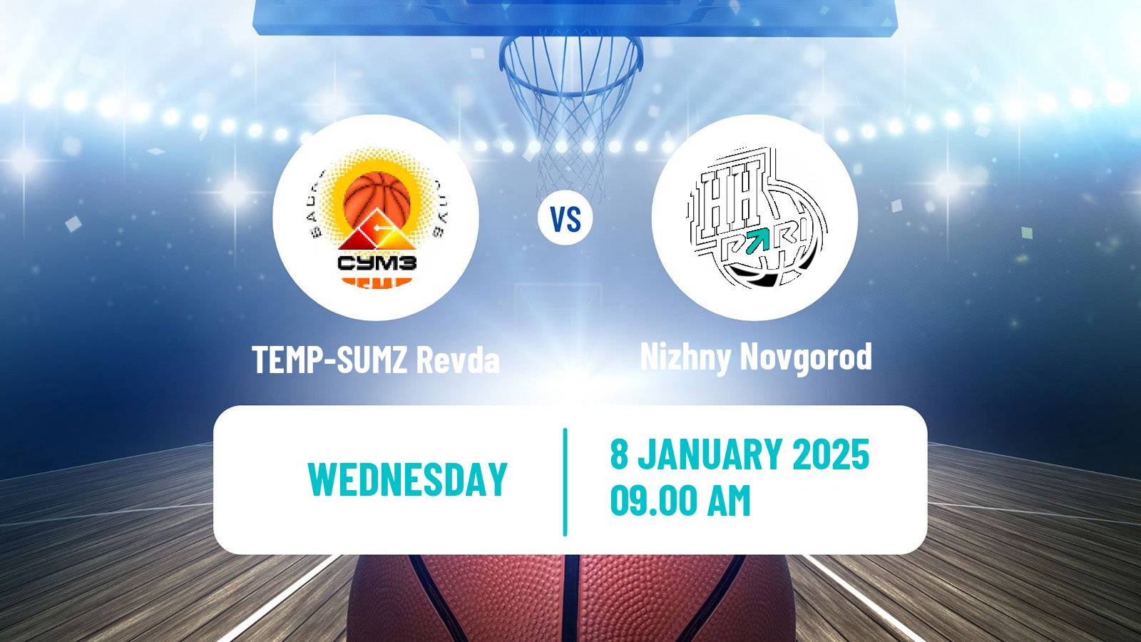 Basketball Russian Cup Basketball TEMP-SUMZ Revda - Nizhny Novgorod