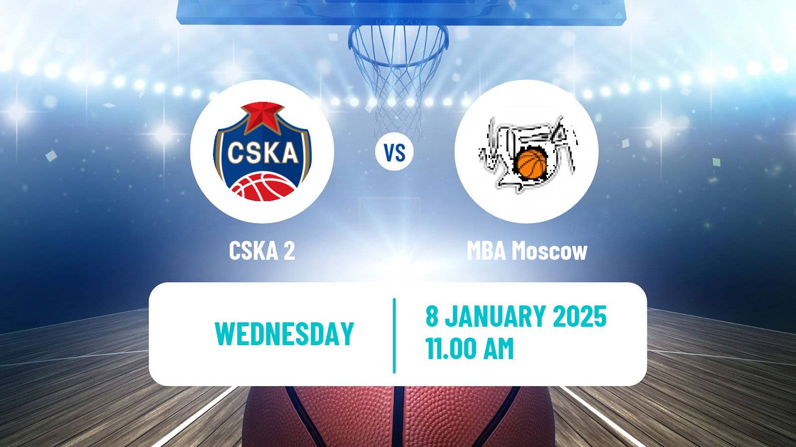 Basketball Russian Cup Basketball CSKA 2 - MBA Moscow