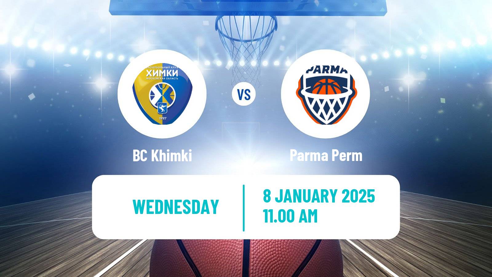 Basketball Russian Cup Basketball BC Khimki - Parma Perm