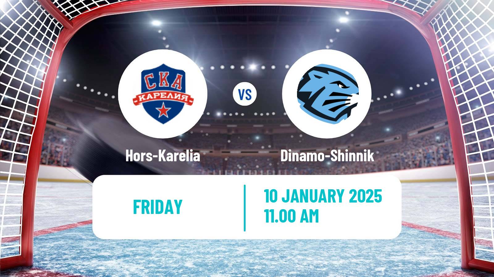 Hockey MHL Hors-Karelia - Dinamo-Shinnik