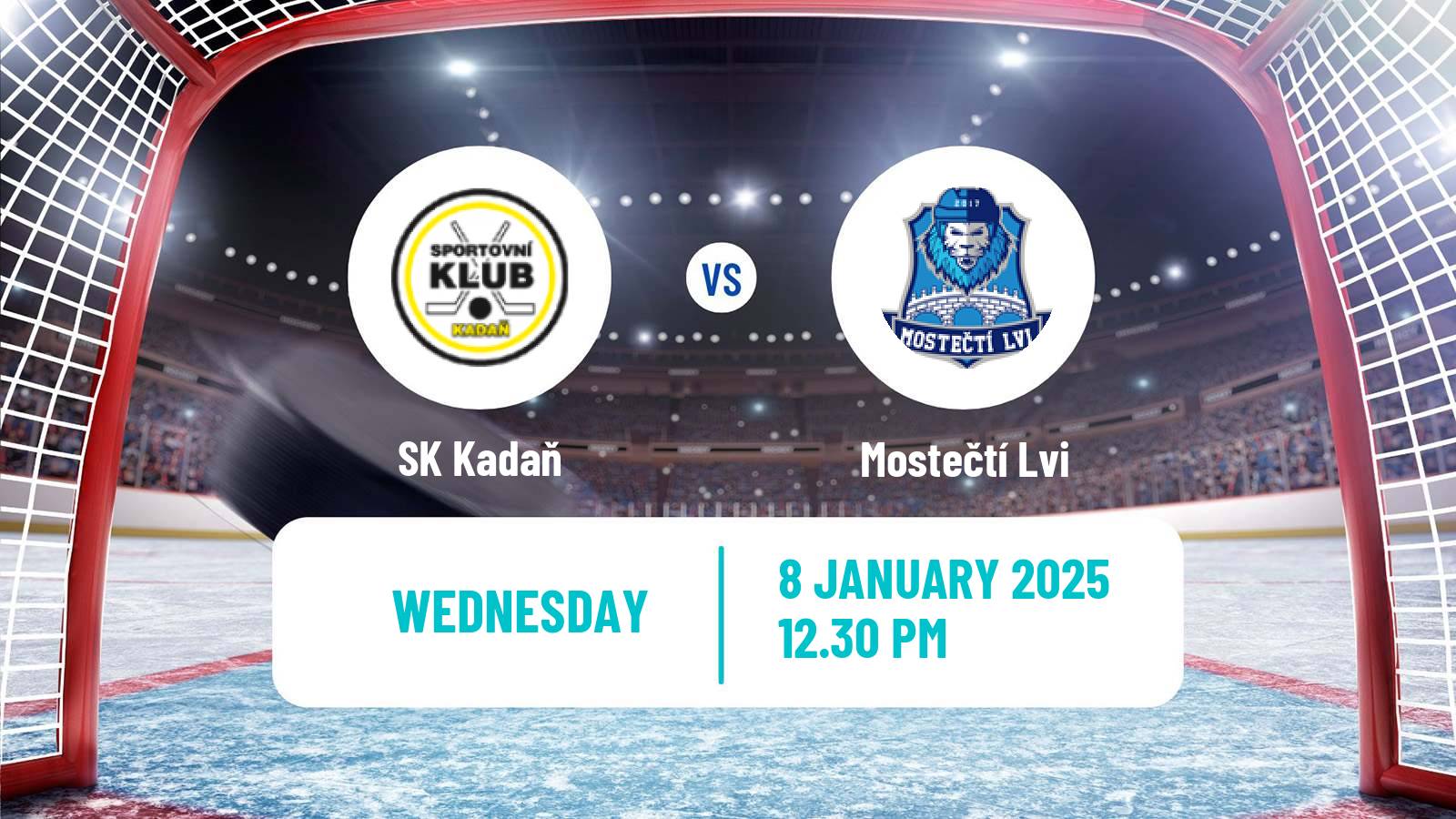 Hockey Czech 2 Liga Hockey West Kadaň - Mostečtí Lvi