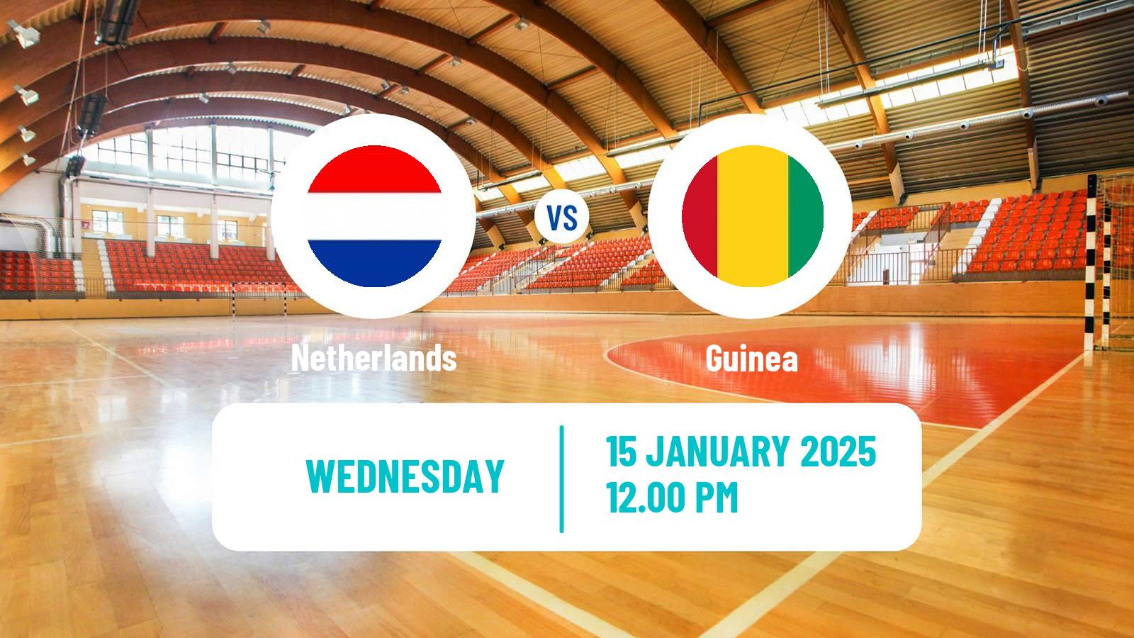 Handball Handball World Championship Netherlands - Guinea