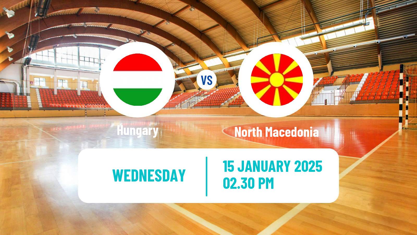 Handball Handball World Championship Hungary - North Macedonia