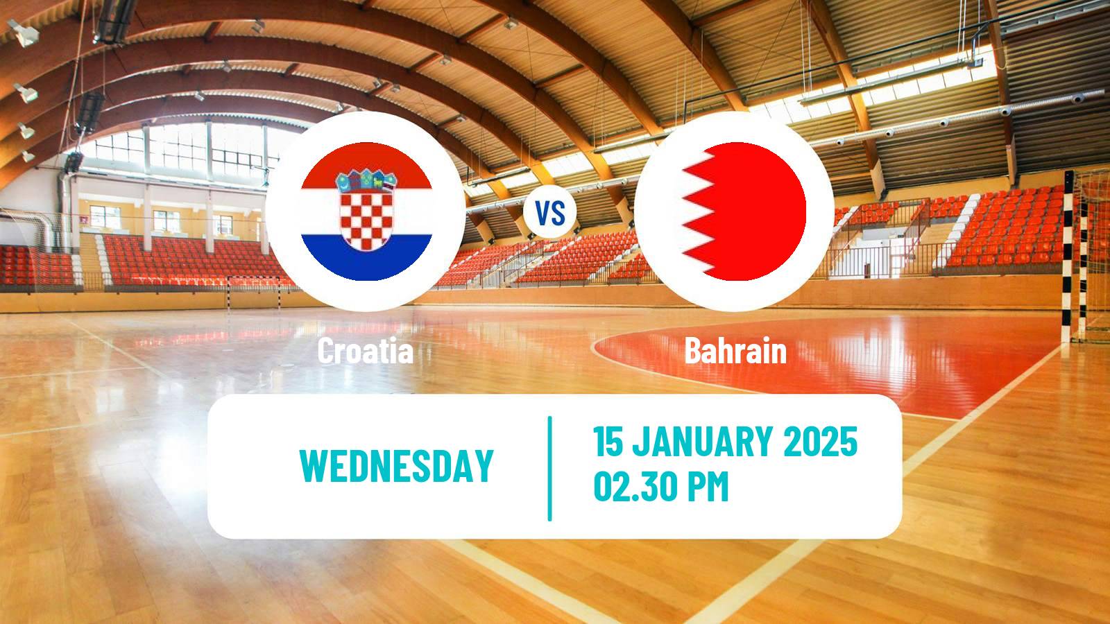 Handball Handball World Championship Croatia - Bahrain