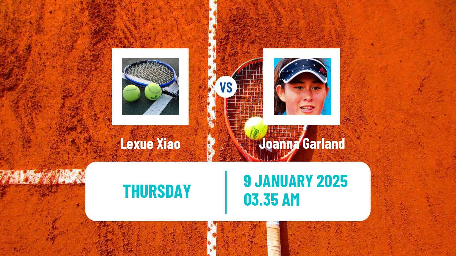 Tennis ITF W35 Nairobi 2 Women Lexue Xiao - Joanna Garland