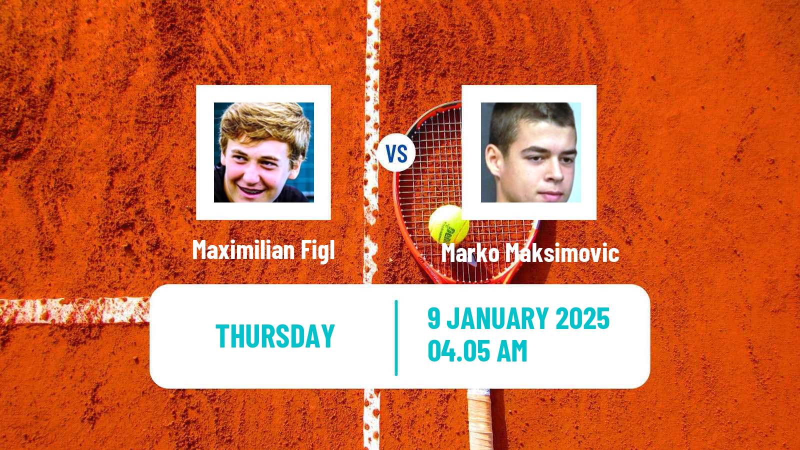 Tennis ITF M15 Antalya Men Maximilian Figl - Marko Maksimovic